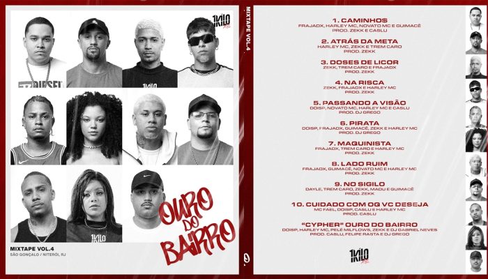 1Kilo lança Mixtape “Ouro do Bairro” com colaborações inéditas em 10 faixas e um Cypher especial