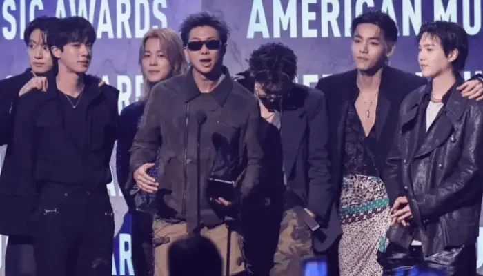 25/05/2026 — BTS é eleito Artista do Ano no American Music Awards 2026