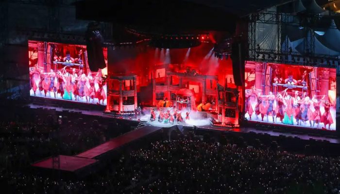 Lady Gaga em show na Praia de Copacabana (Crédito Alexandre Macieira Riotur)