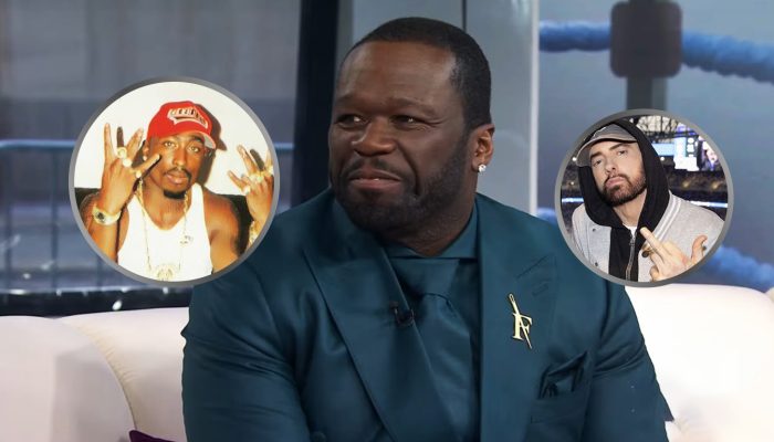50 Cent anuncia colaboração histórica com Eminem e Tupac