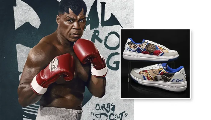 50 Cent ganha Reebok exclusiva inspirada em Street Fighter