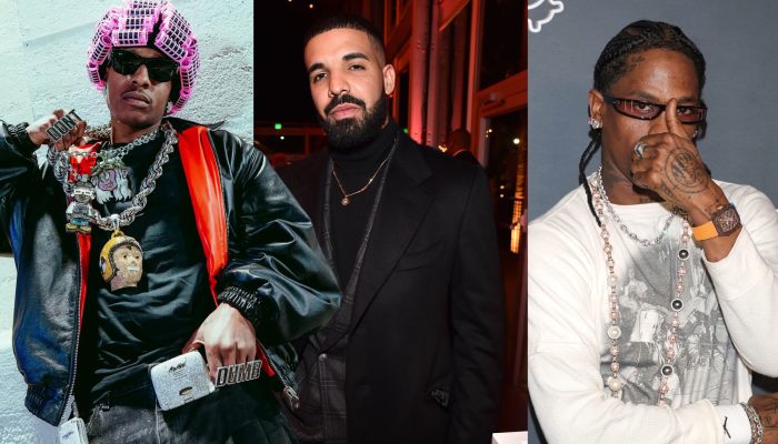 A$AP Rocky supostamente ataca Drake e Travis Scott em álbum