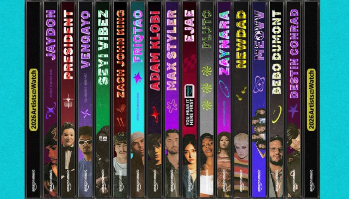 Amazon Music revela Artists to Watch 2026