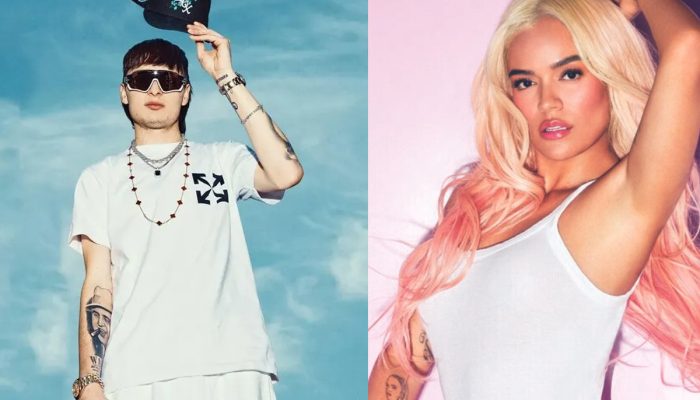 Música latina continua crescendo - Peso Pluma e Karol G