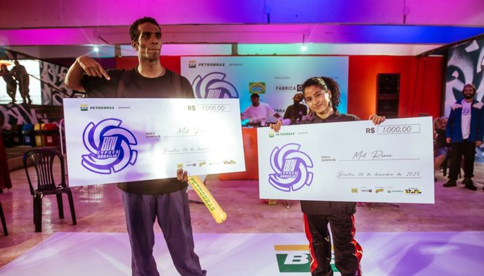 B-Girl Rayssa e B-Boy E2 vencem a Cypher Brasília do Breaking do Verão e conquistam vaga para para etapa nacional, no RJ