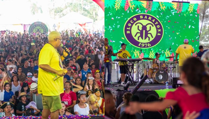Baratona volta ao Parque da Cidade no DF Folia 2026 e reafirma o “bloco da família e da amizade”