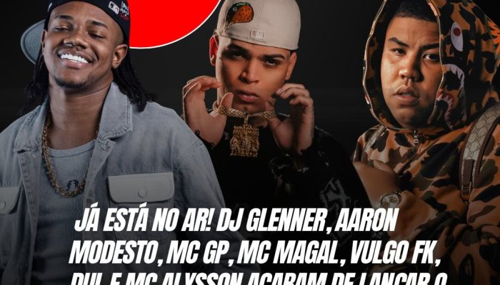 "Beck e Sexo": DJ Glenner reúne MC GP, MC Magal, Vulgo FK, DUL, MC Alysson e Aaron Modesto em lançamento que reforça a força do funk nacional