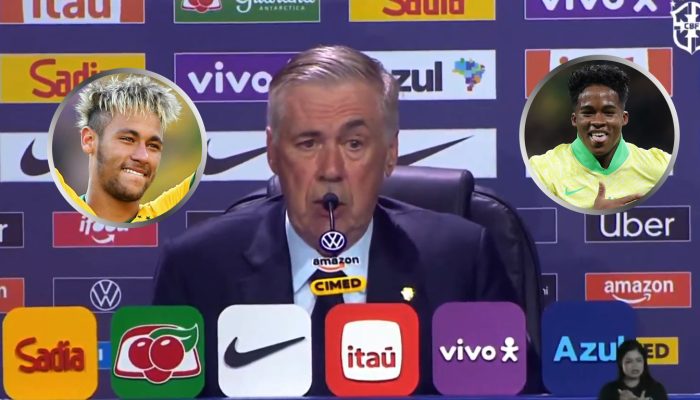 Carlo Ancelotti convocação do Brasil para a Copa do Mundo