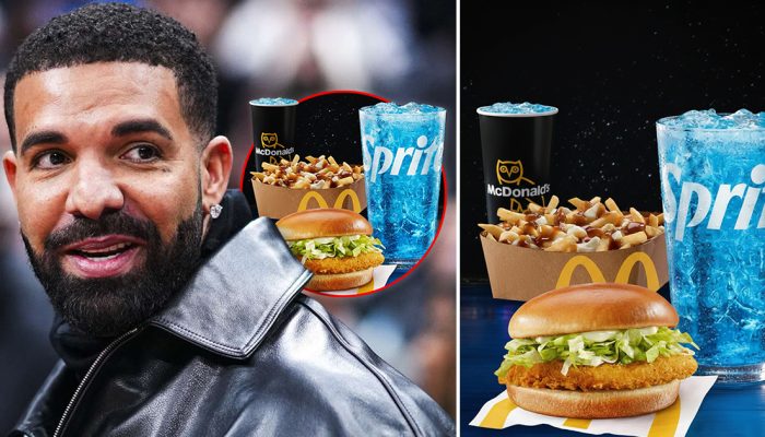 Collab de Drake com MCDonald's Canadá é lançada