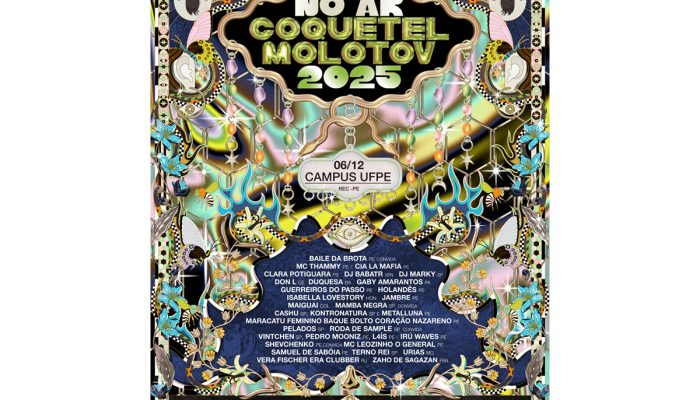 Pôster No Ar Coquetel Molotov 2025