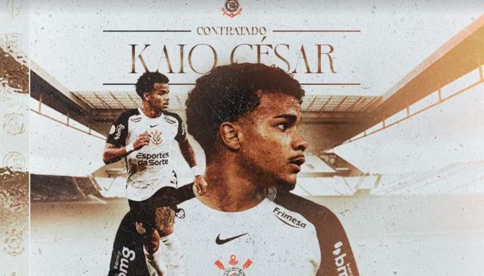 Corinthians Oficializa Contratação de Kaio César; Atacante já está no BID