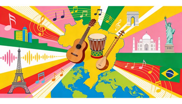 Dados de território facilitam exportar música brasileira