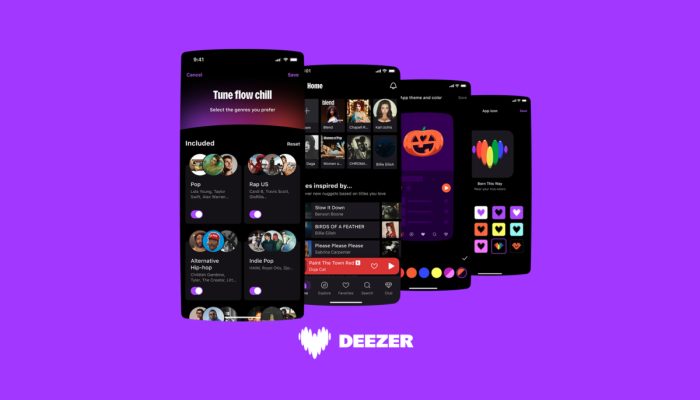 Deezer facilita personalizar o Flow
