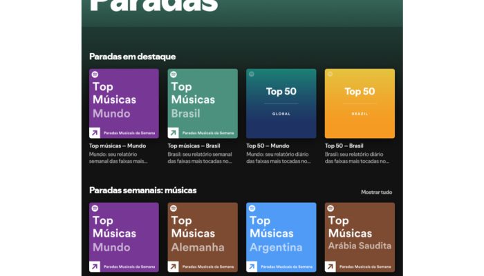 Descubra spotify tira viral charts do ar e desloca descoberta musical para a playlist “viral hits”