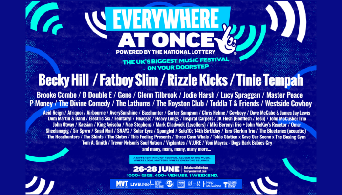 Descubra uk’s everywhere at once festival swells to 400-plus venues