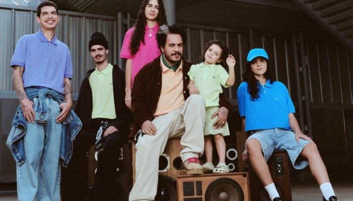 Marcelo D2 com os filhos