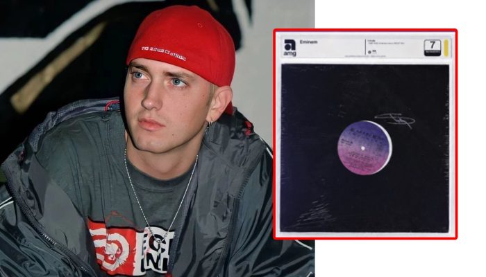 Disco de estreia de Eminem é vendido por R$ 516 mil em leilão