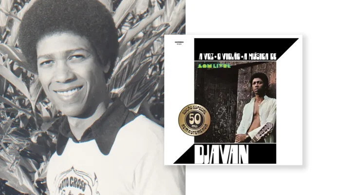 Djavan celebra 50 anos de carreira com nova edição do 1º álbum