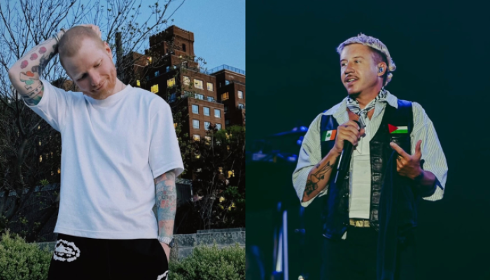 Ed Sheeran fala sobre saída de Macklemore da turnê após apoio à Palestina