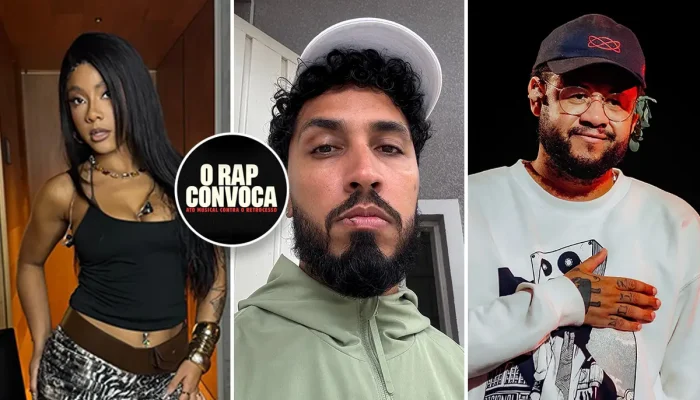 Emicida anuncia ato político com Ajuliacosta e Rashid em SP