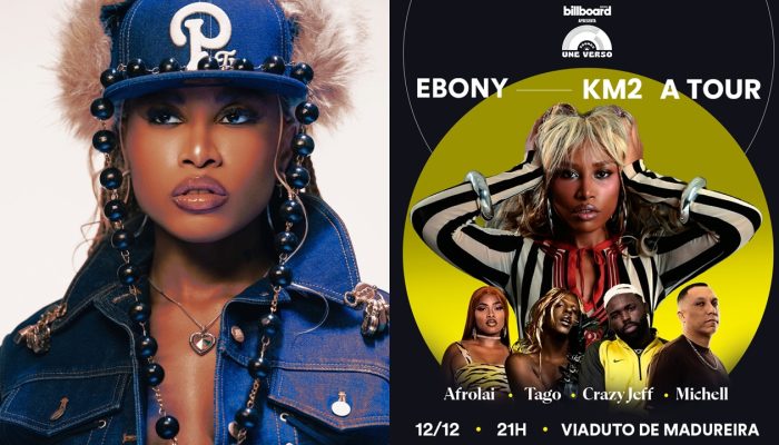 Esta sexta-feira, Ebony levará a KM2 Tour para o Une Verso Sounds