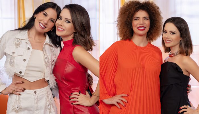 Sandy com Ana Castela e Vanessa da Mata