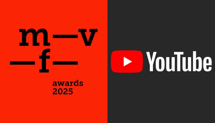 m-v-f- awards 2025 firma parceria com YouTube