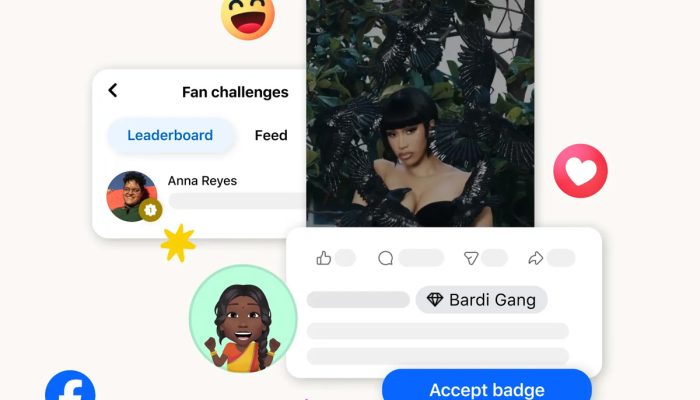 Cardi B já aderiu às novas ferramentas do Facebook