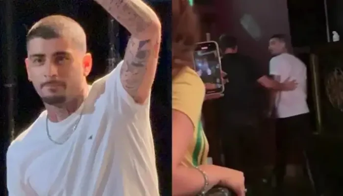 Garrafas são arremessadas em Zayn durante evento na Inglaterra