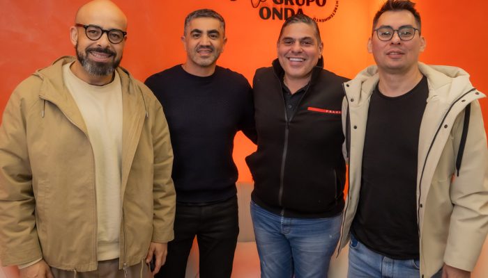 Da esqueda para a direita: Ricardo Santos, Jaison Vieira, Alex Calil e Marcio Benites (Crédito: Divulgação)