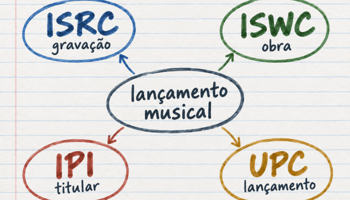 Siglas para lançar música