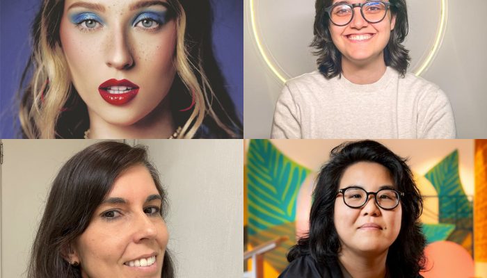 Isa Buzzi, Manuela Chulam, Monike Grego e Mary Morita