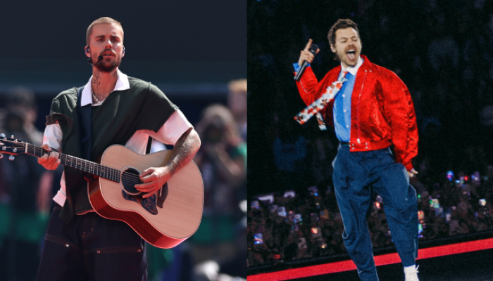 Justin Bieber e Harry Styles são cotados para o show do intervalo do Super Bowl, diz TMZ