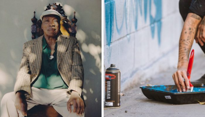 Kaká Chazz inicia pintura de mural de 1.600 m² dedicado a Milton Nascimento em BH
