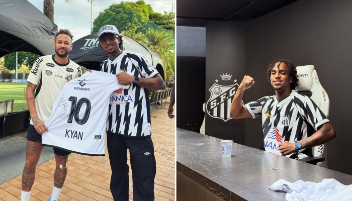 Kyan assina com o Santos Futebol Clube para o Fut7