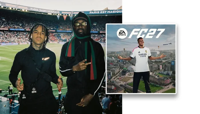 Kyan e MU540 representam o rap brasileiro na trilha sonora do EA SPORTS FC 27 • Rap Dab