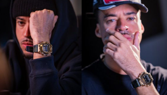 L7NNON recebe relógio ultra raro da G-Shock com apenas 10 unidades no mundo