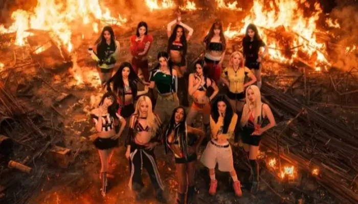 LE SSERAFIM, ILLIT e KATSEYE lançam "ICONIC BY MISTAKE" com videoclipe no YouTube