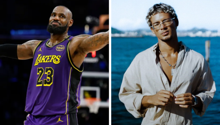 LeBron James usa música de rapper brasileiro em post e repercute entre o público