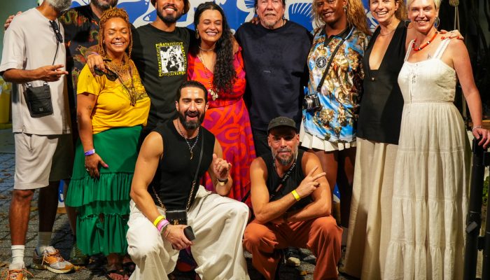 Artistas e organizadores da Brazil Week em Nova York