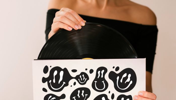 Disco de vinil, merch