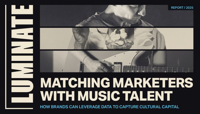 Relatório da Luminate se debruça sobre a relação entre marcas e músicos