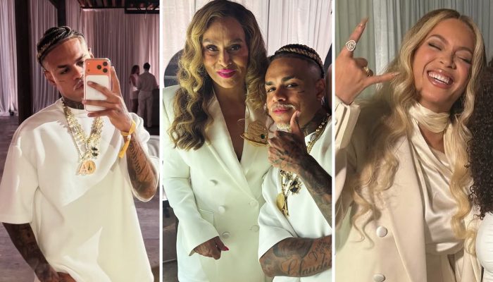 MC Cabelinho se emociona ao ver Beyoncé de perto