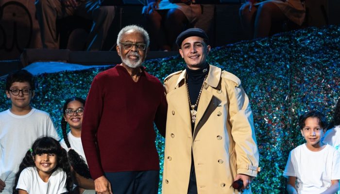 MC Hariel é indicado ao Grammy Latino 2025 com parceria histórica com Gilberto Gil