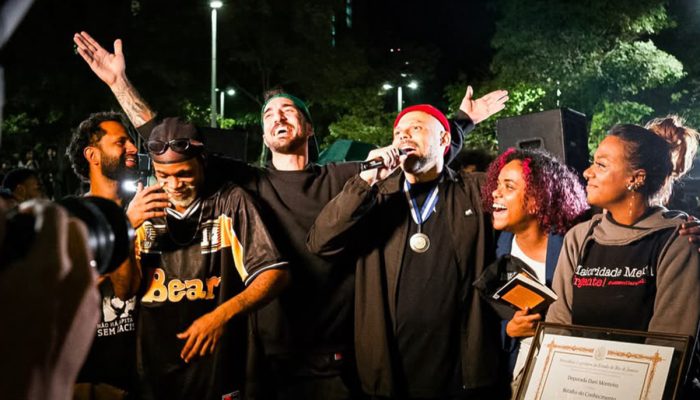 MC Marechal ministra aula inaugural da Universidade do Hip-Hop