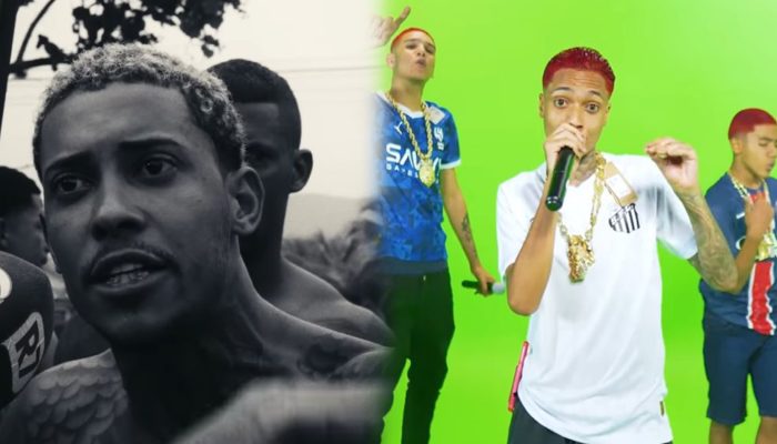 MC Poze e Oruam alcançam o TOP 1 e 2 no Youtube