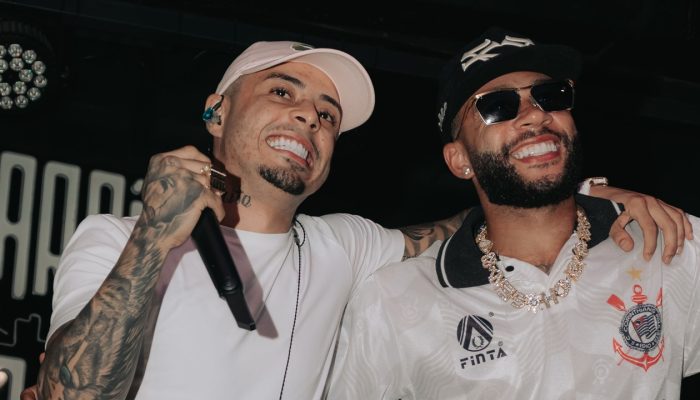 MC Tuto anima aniversário de 32 anos de Memphis Depay e leva o funk para a celebração do craque do Corinthians