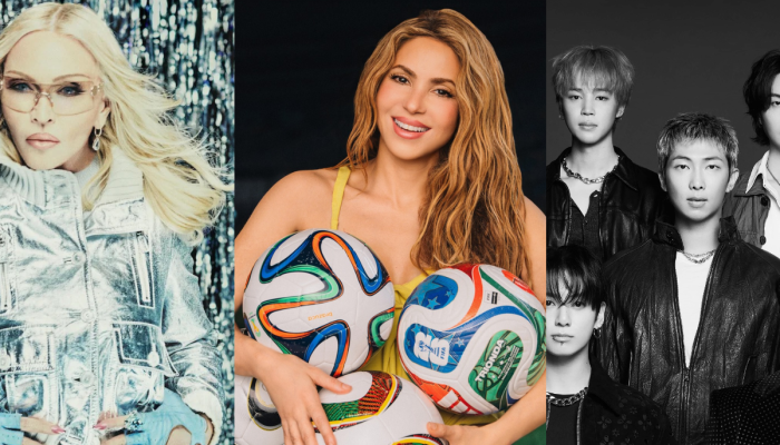 Madonna, Shakira e BTS são anunciados como atrações do show do intervalo da final da Copa do Mundo 2026
