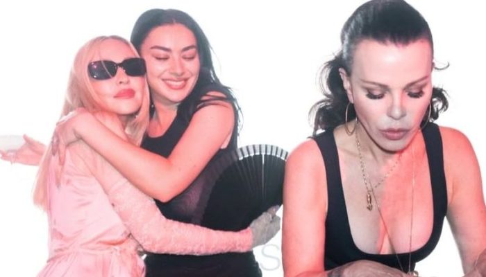 Madonna surge bem menininha em noitada ao lado de Charli XCX, Anthony Vaccarello e mais!