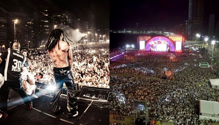 Matuê comanda show histórico para 1,5 milhão de pessoas no Réveillon de Fortaleza